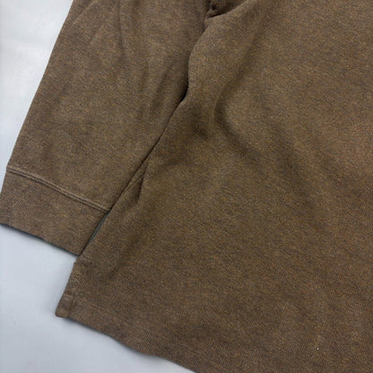 Brown Ralph Lauren Half Zip - Men L - Very Good - Revaleur