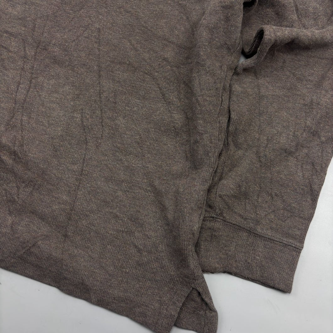 Brown Ralph Lauren Half Zip - Men M - Very Good - Revaleur