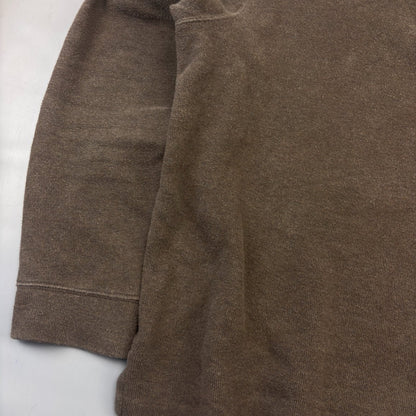 Brown Ralph Lauren Half Zip - Men XL - Very Good - Revaleur