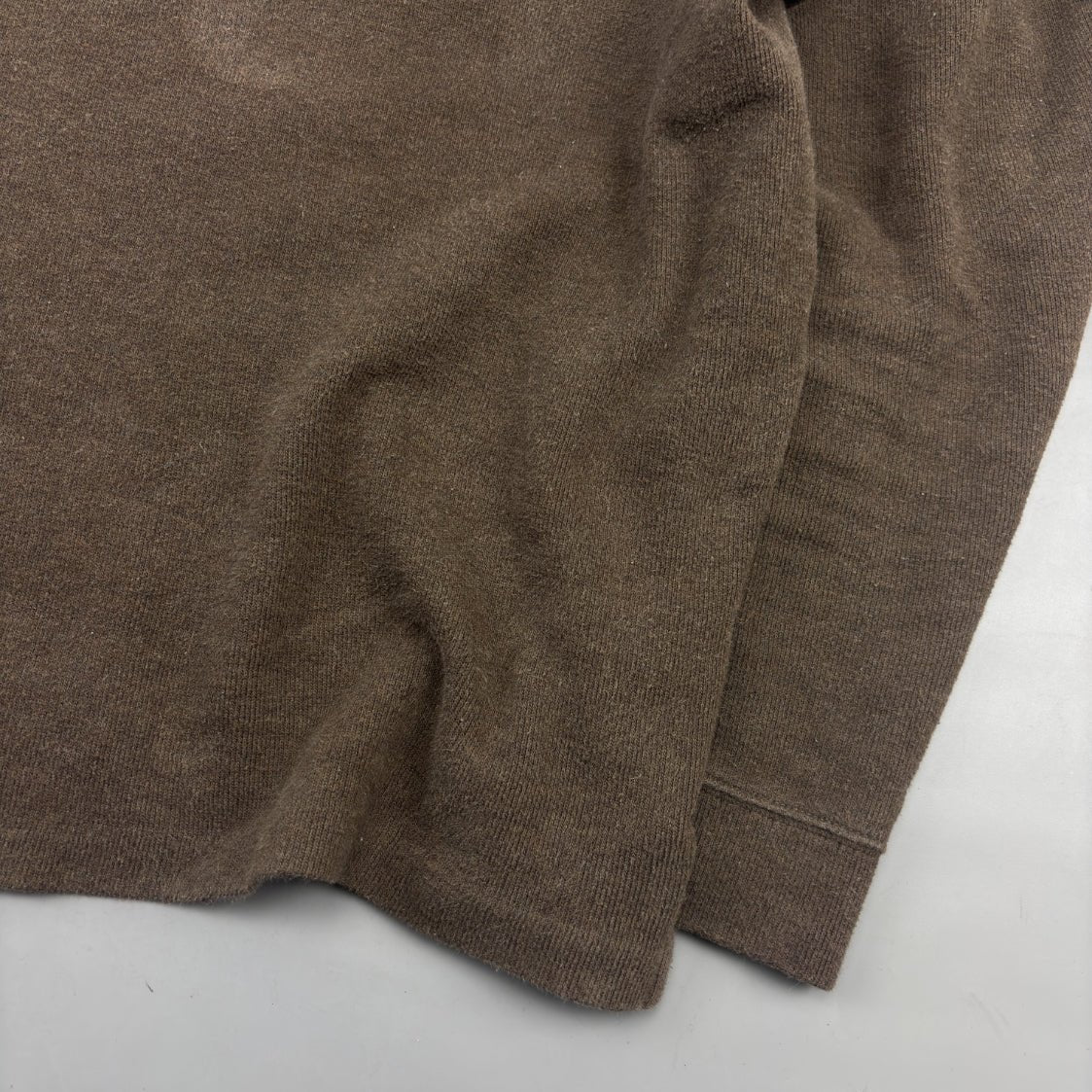 Brown Ralph Lauren Half Zip - Men XL - Very Good - Revaleur