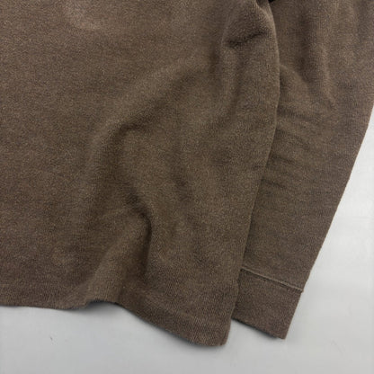 Brown Ralph Lauren Half Zip - Men XL - Very Good - Revaleur