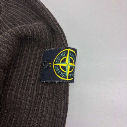 Brown Stone Island Knitted Sweater - M - New - Revaleur