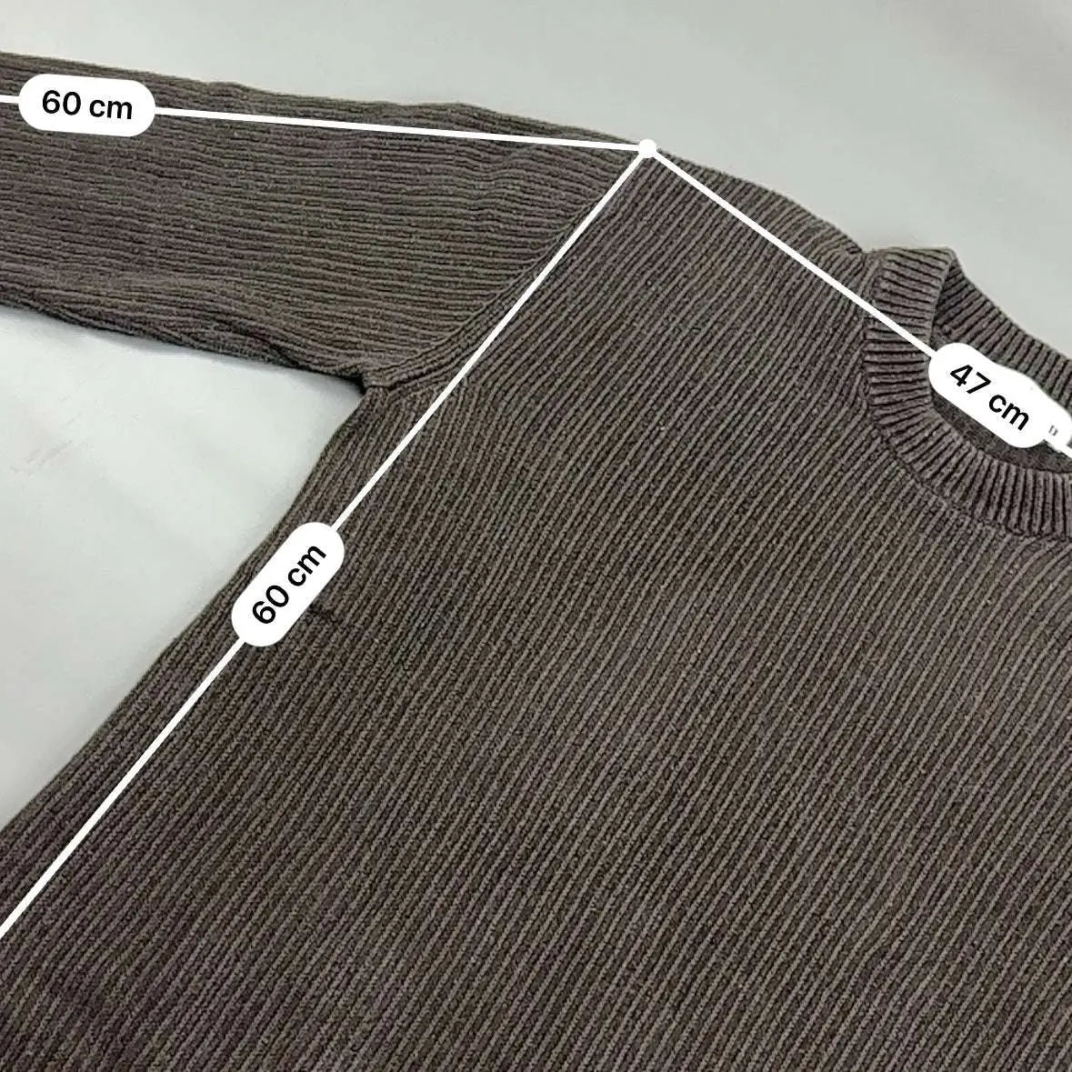 Brown Stone Island Knitted Sweater - M - New - Revaleur