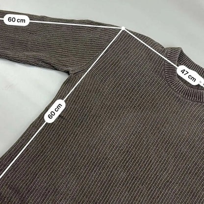 Brown Stone Island Knitted Sweater - M - New - Revaleur