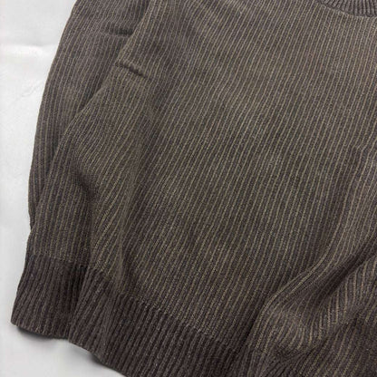 Brown Stone Island Knitted Sweater - M - New - Revaleur