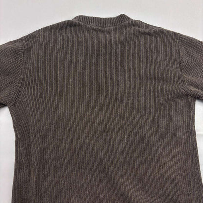 Brown Stone Island Knitted Sweater - M - New - Revaleur