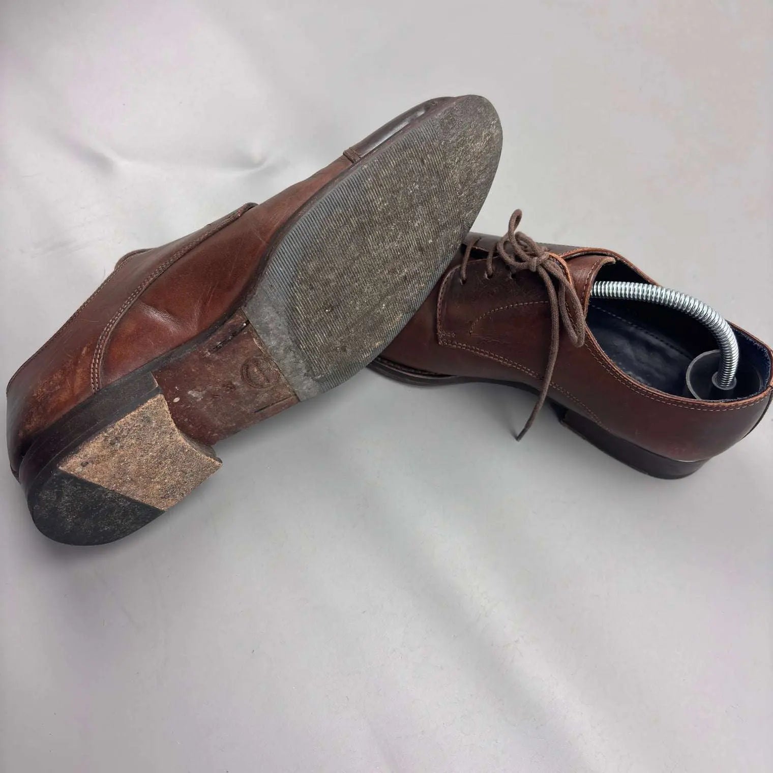 Brown Suitsupply Lace - Up City Shoes - S38 - Very Good - Revaleur