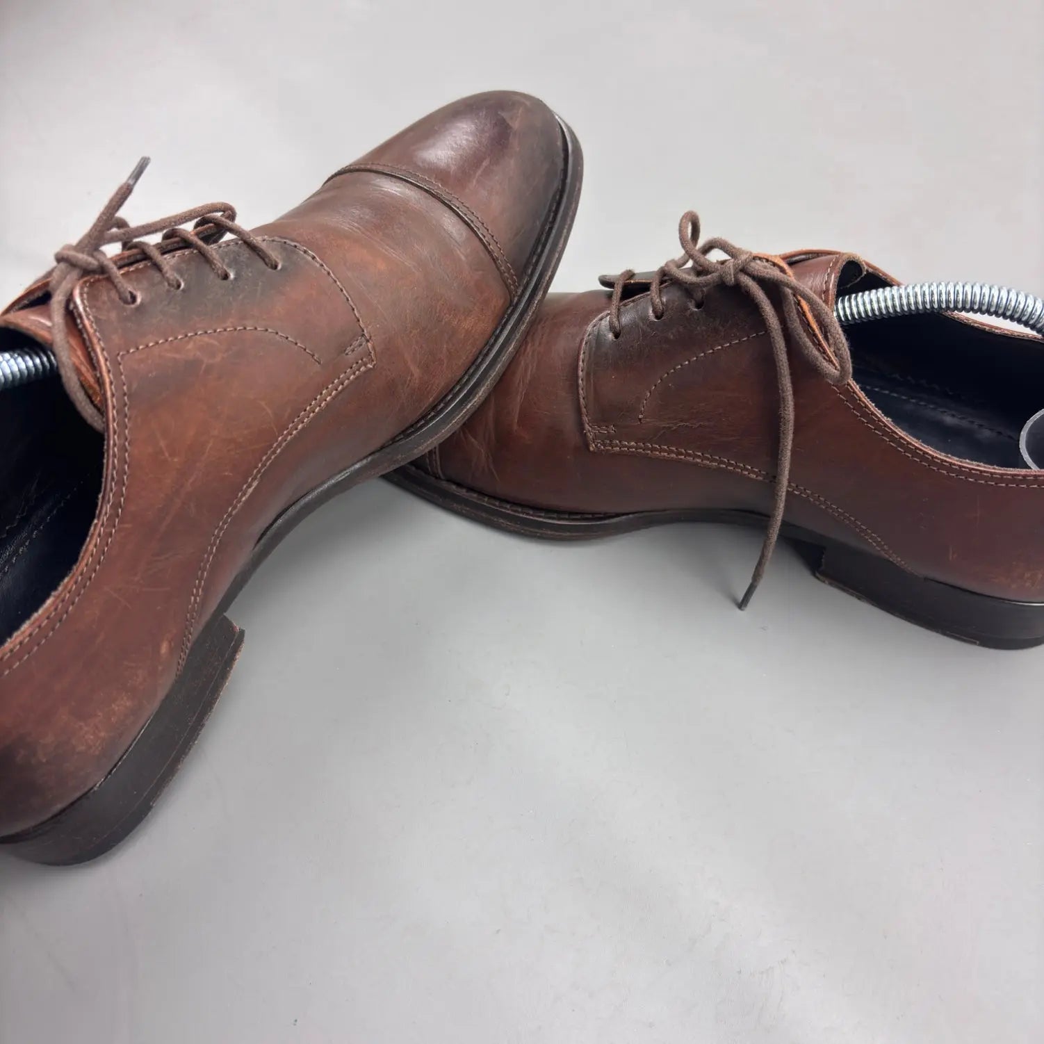 Brown Suitsupply Lace - Up City Shoes - S38 - Very Good - Revaleur