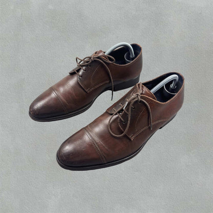 Brown Suitsupply Lace - Up City Shoes - S38 - Very Good - Revaleur