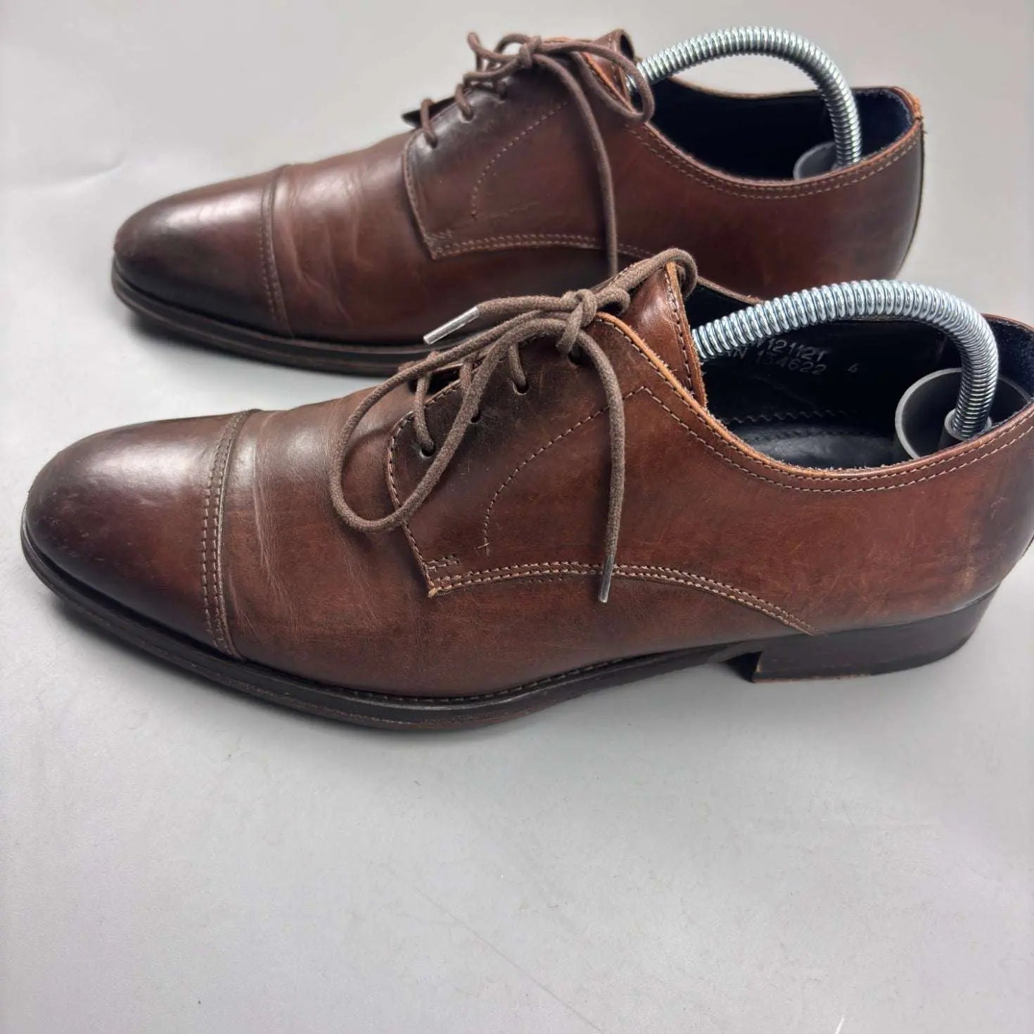 Brown Suitsupply Lace - Up City Shoes - S38 - Very Good - Revaleur