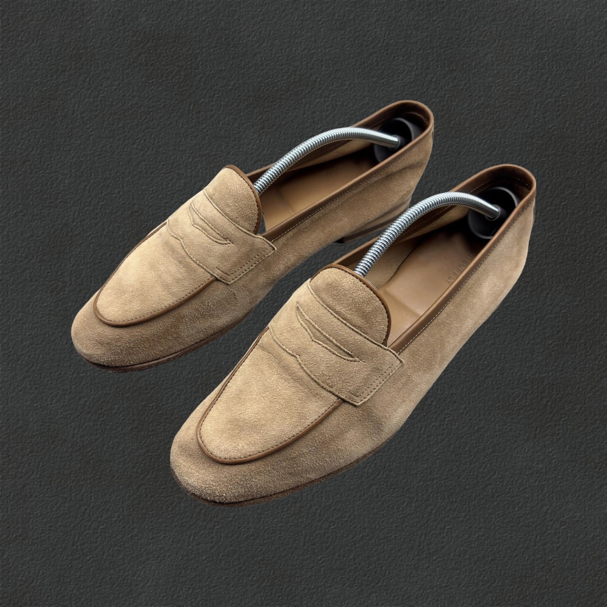 Brown Suitsupply Loafers - 41 - Excellent Condition - Revaleur