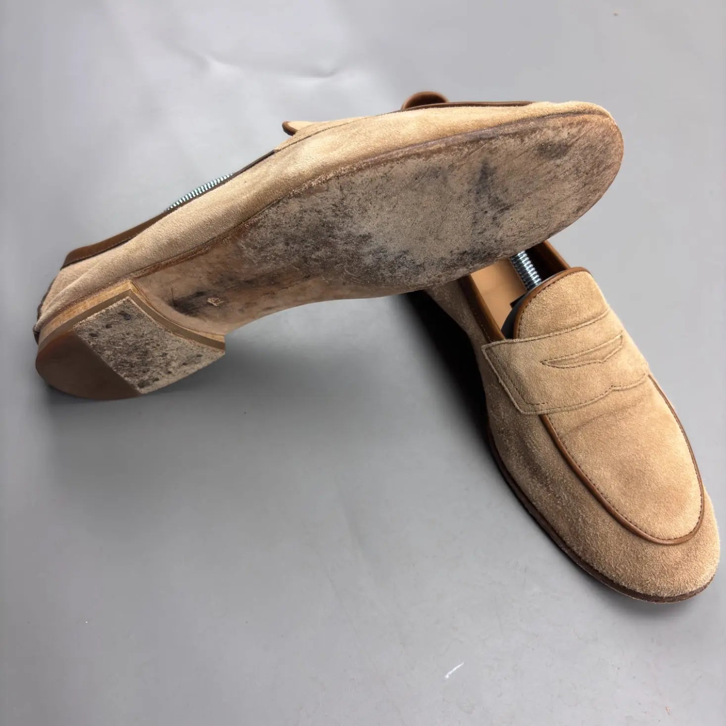 Brown Suitsupply Loafers - 41 - Excellent Condition - Revaleur