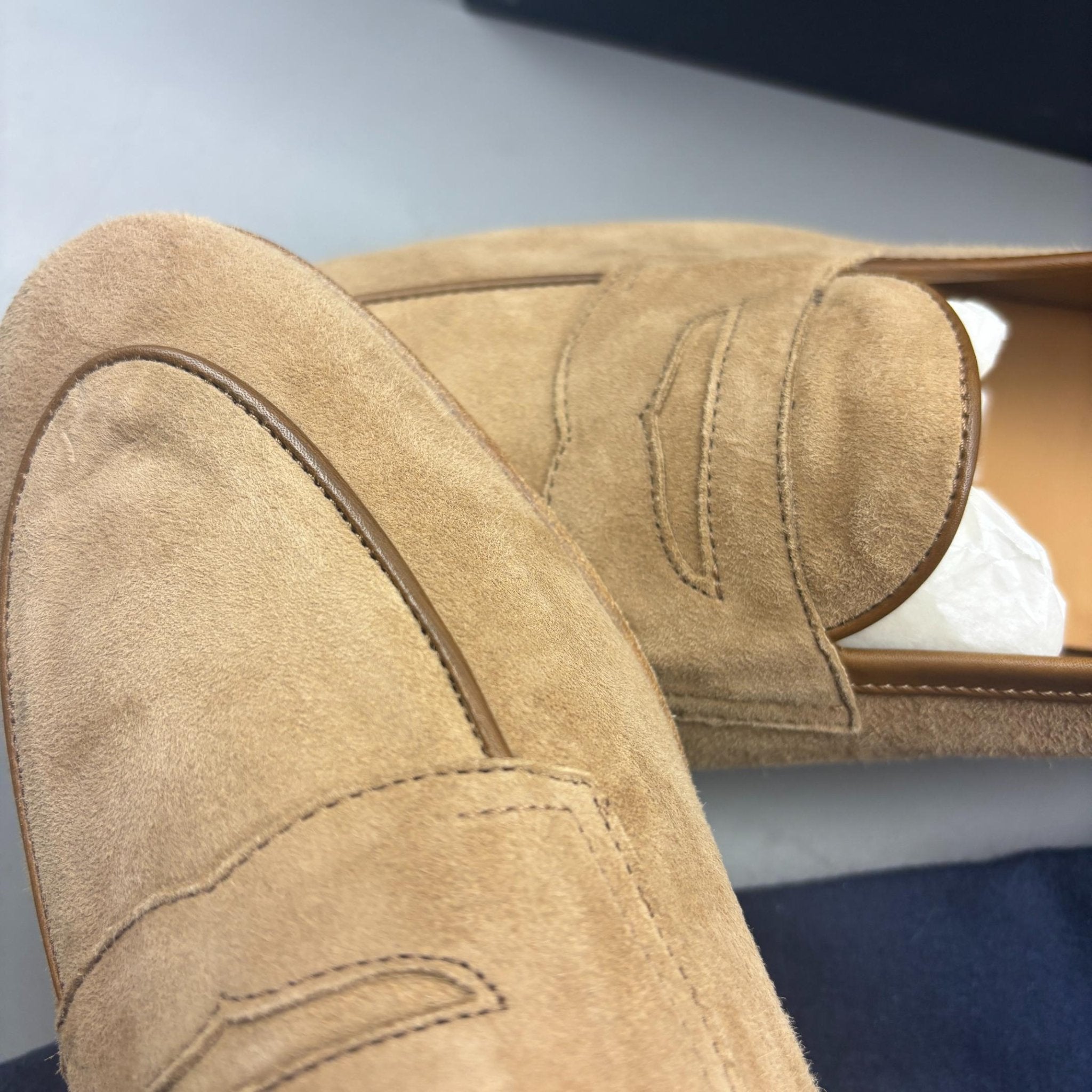 Brown Suitsupply Loafers - Men 42 - New With Tags - Revaleur