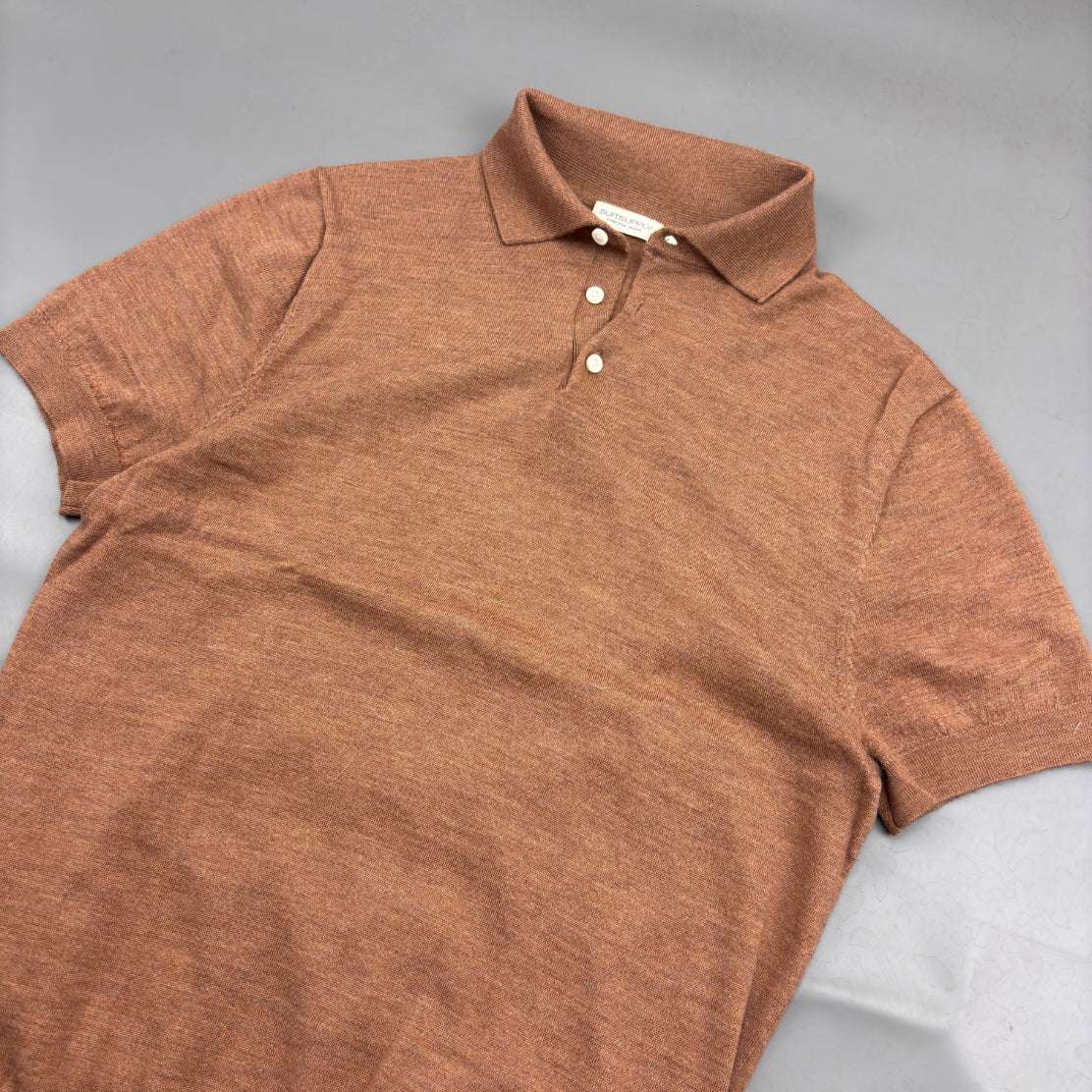 Brown Suitsupply Polo Shirt - L - Very Good - Revaleur