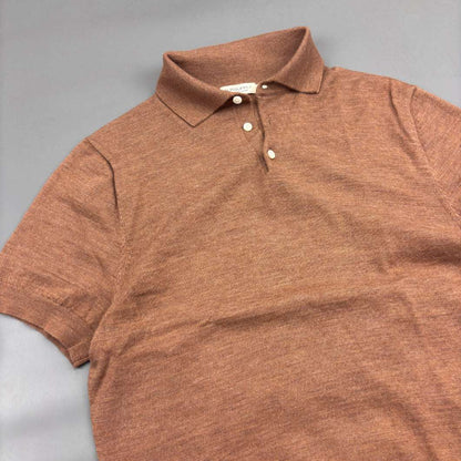 Brown Suitsupply Polo Shirt - L - Very Good - Revaleur