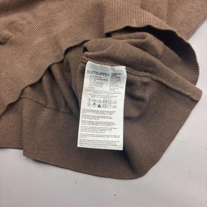 Brown Suitsupply Polo Shirt - M - Very Good - Revaleur