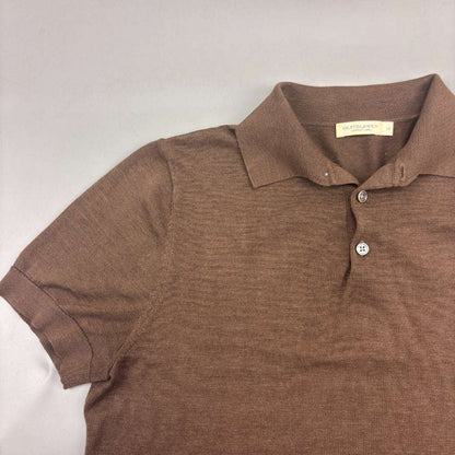 Brown Suitsupply Polo Shirt - M - Very Good - Revaleur