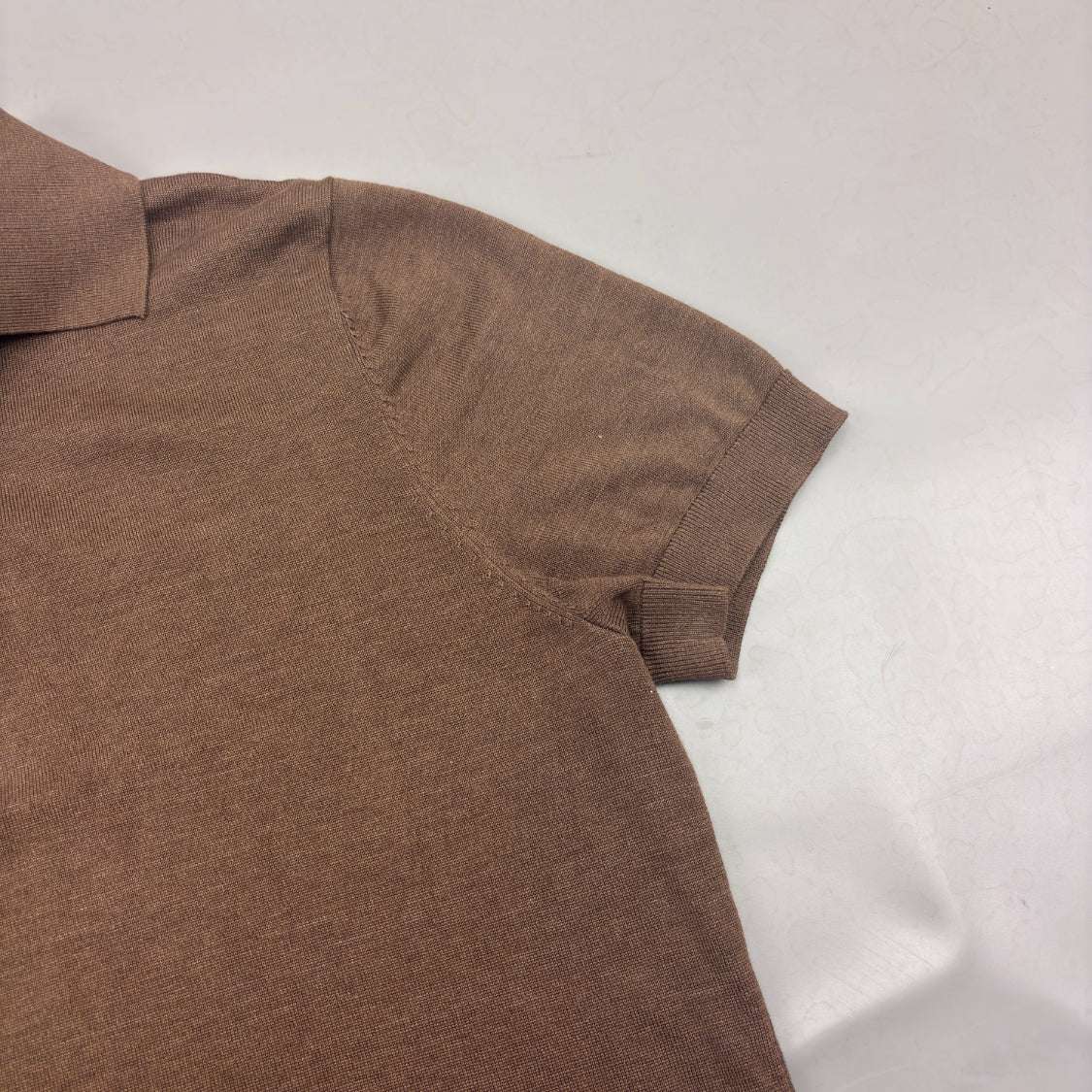 Brown Suitsupply Polo Shirt - M - Very Good - Revaleur