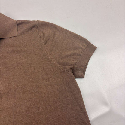 Brown Suitsupply Polo Shirt - M - Very Good - Revaleur