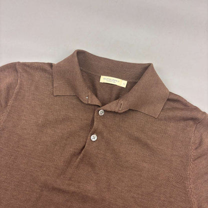 Brown Suitsupply Polo Shirt - M - Very Good - Revaleur
