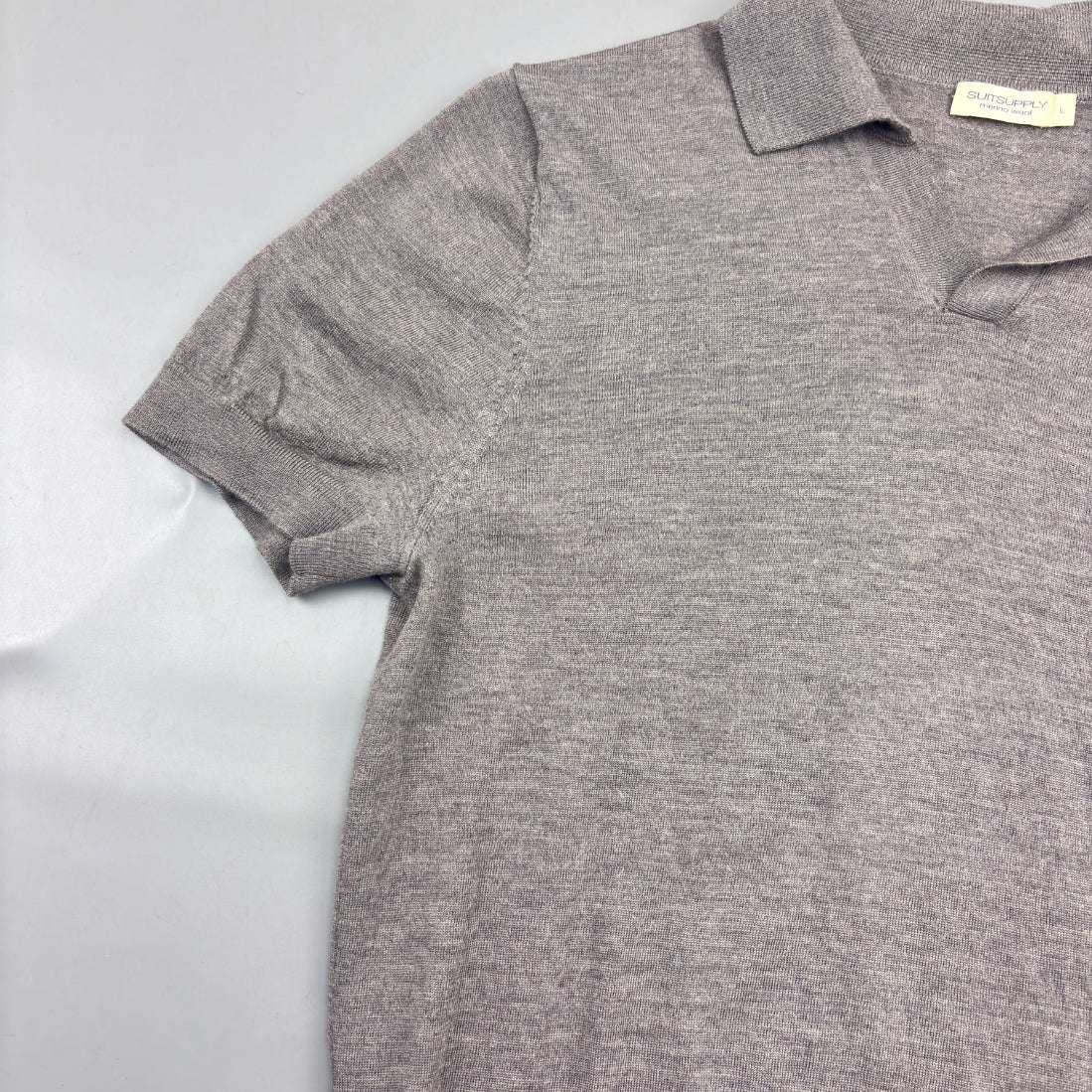 Brown Suitsupply Polo Shirt - Men L - Very Good - Revaleur