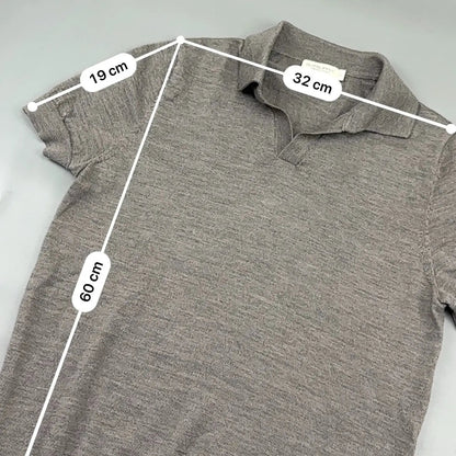 Brown Suitsupply Polo Shirt - XS - New - Revaleur