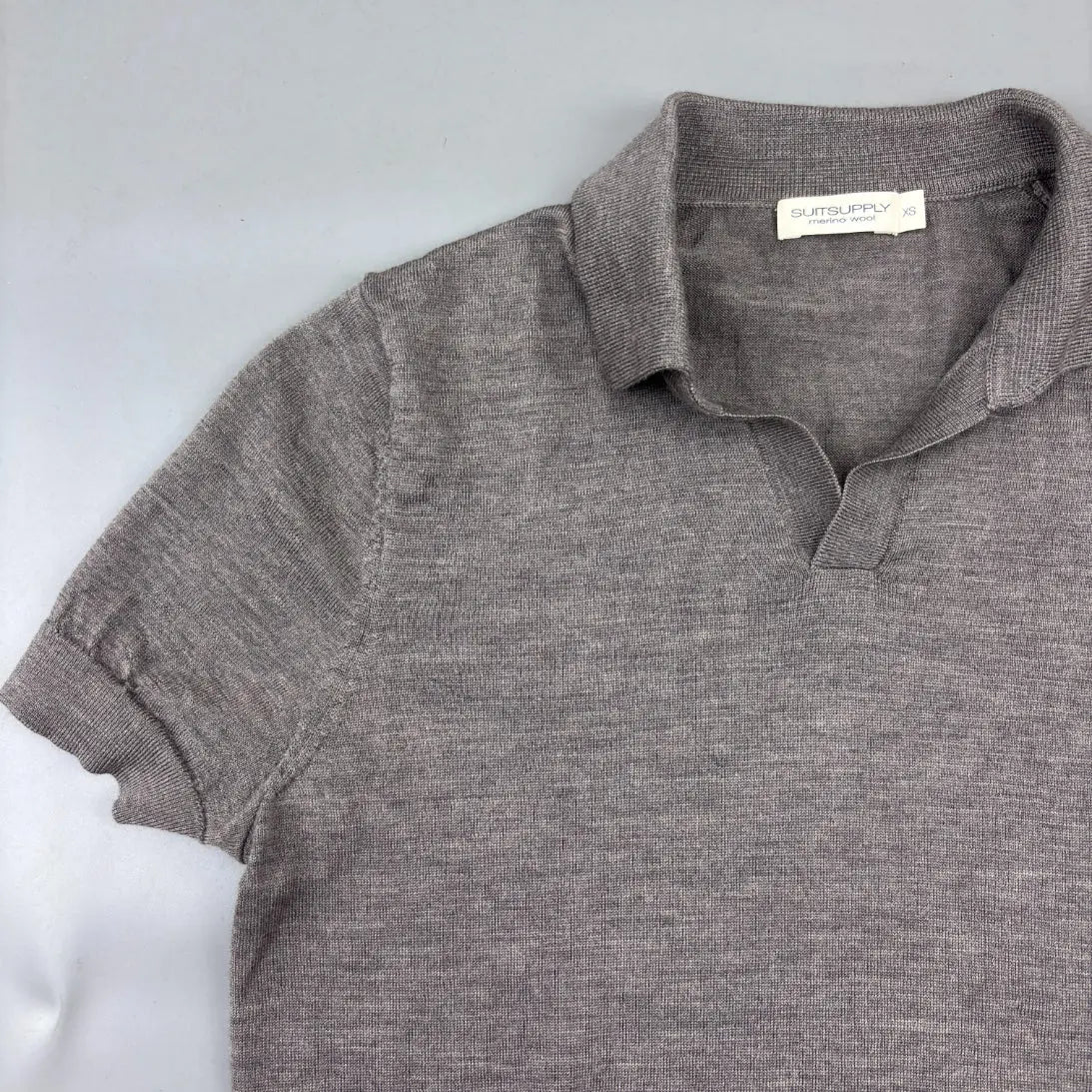 Brown Suitsupply Polo Shirt - XS - New - Revaleur