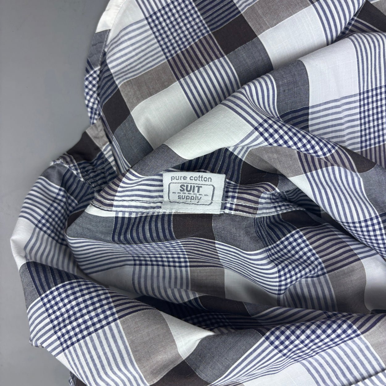 Brown Suitsupply Shirt - Men 39 - Very Good - Revaleur