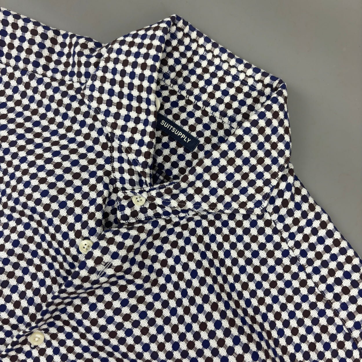 Brown Suitsupply Shirt - Men 39S - Very Good - Revaleur