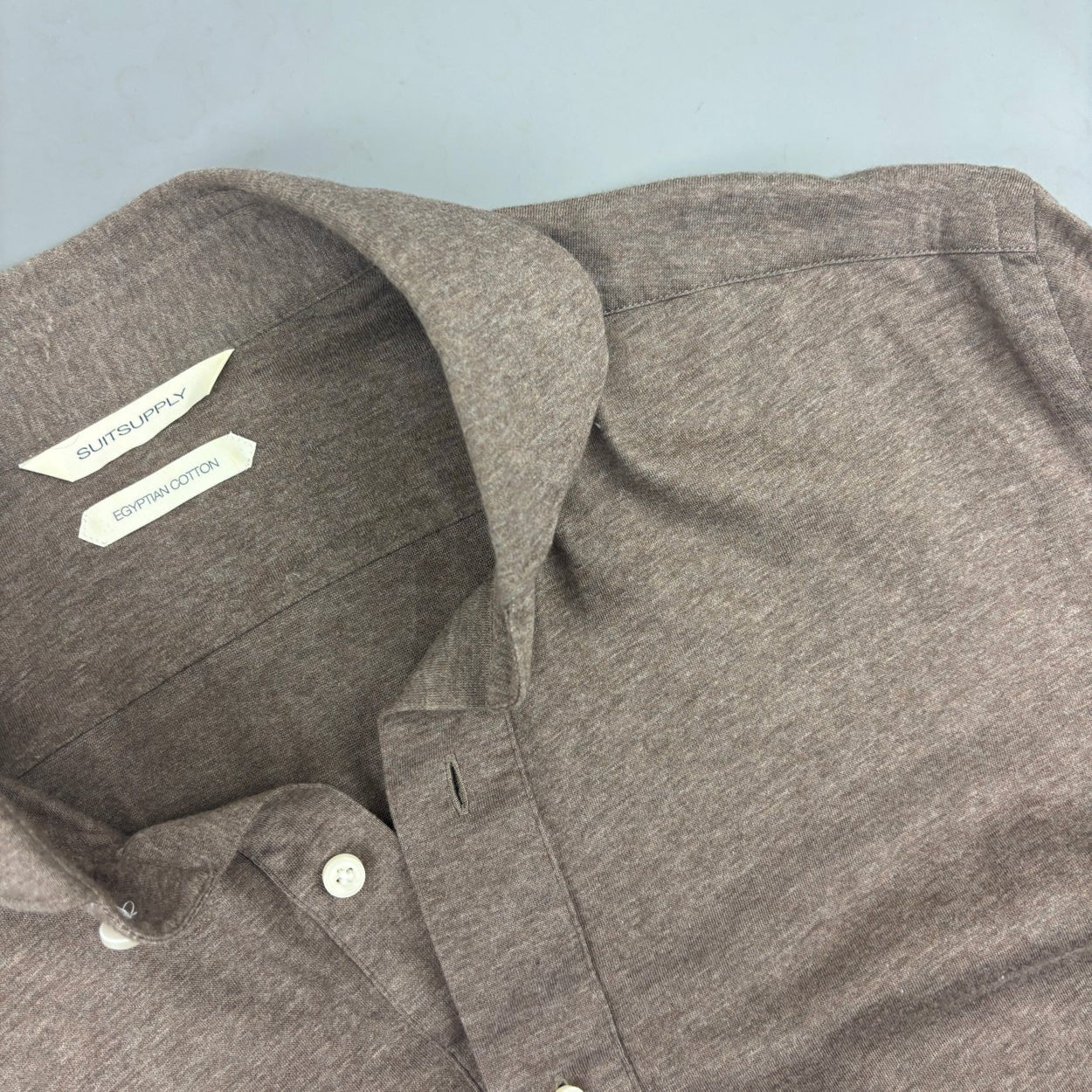 Brown Suitsupply Shirt - Men 40 - Very Good - Revaleur