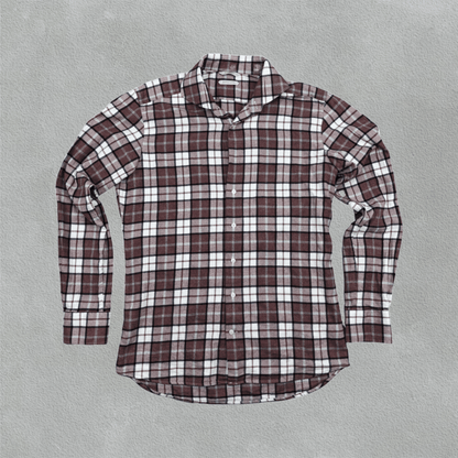 Brown Suitsupply Shirt - Men S - Very Good - Revaleur