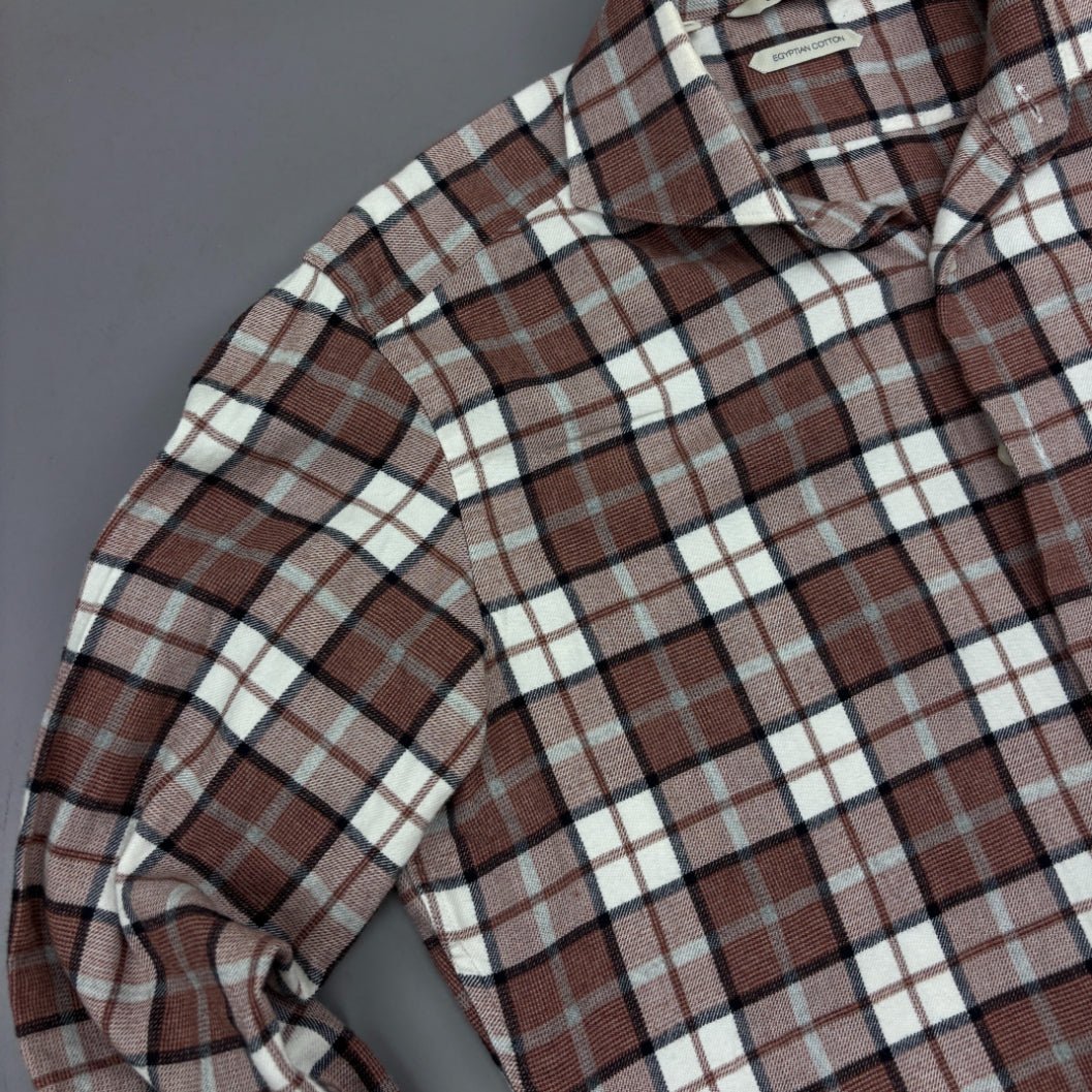 Brown Suitsupply Shirt - Men S - Very Good - Revaleur