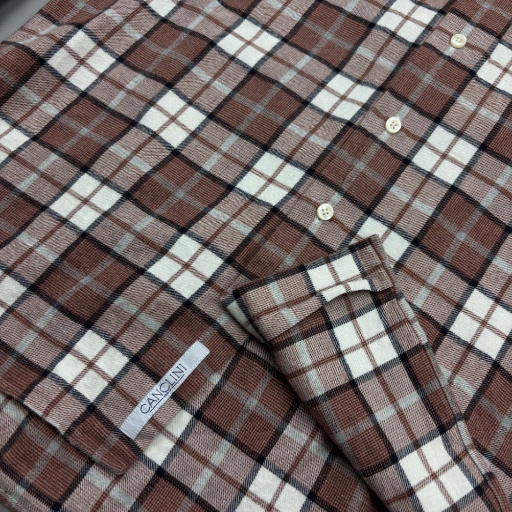 Brown Suitsupply Shirt - Men S - Very Good - Revaleur