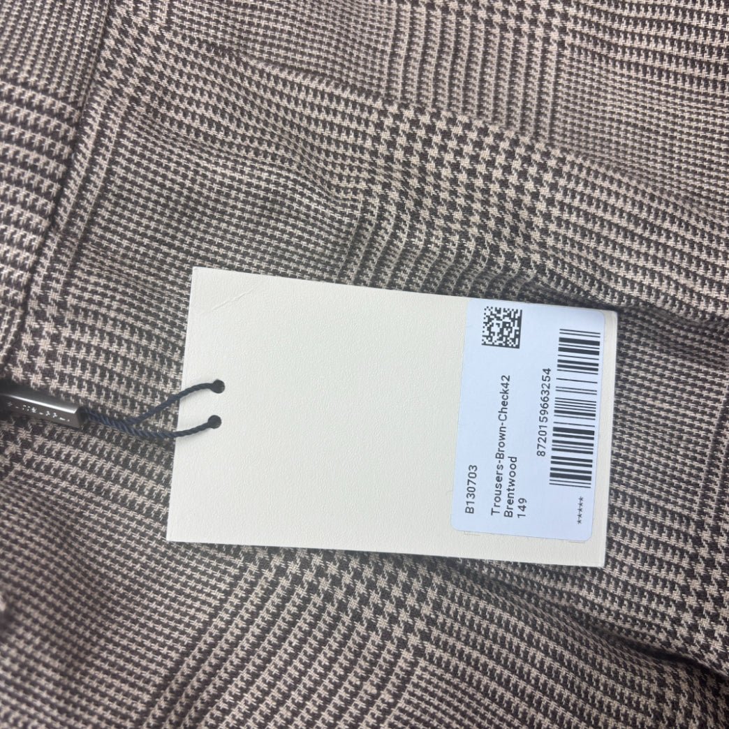 Brown Suitsupply Trousers - Men W26 - New With Tags - Revaleur