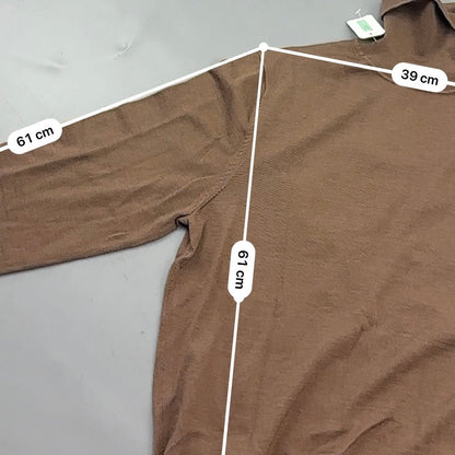 Brown Suitsupply Turtleneck - Men L - New - Revaleur