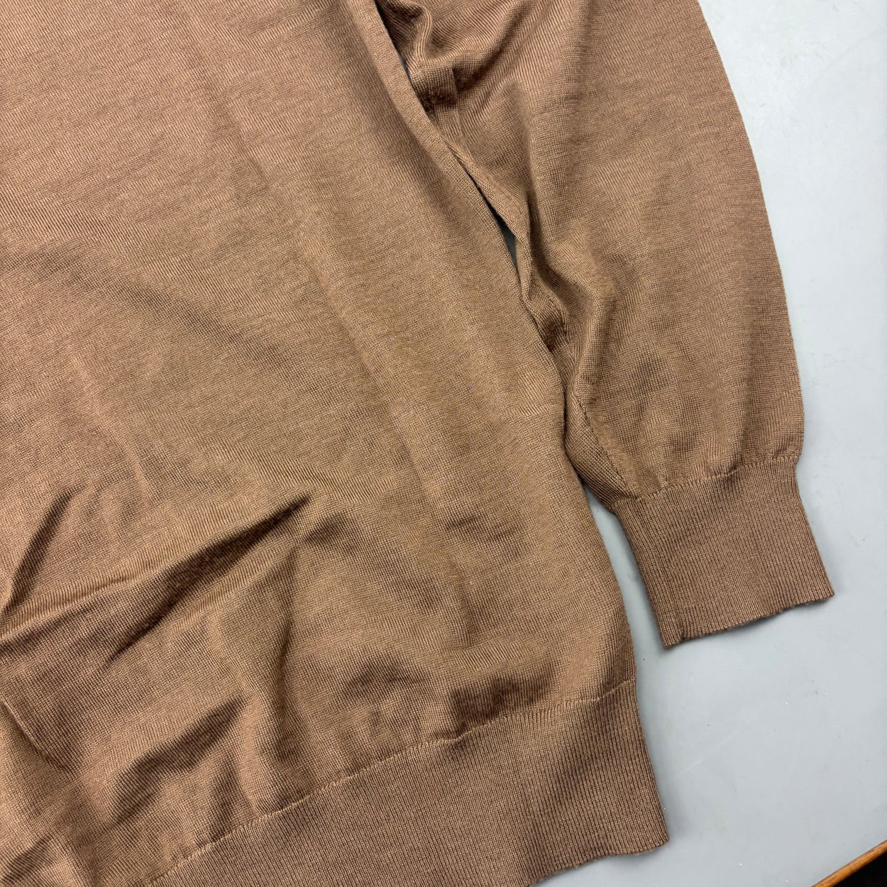 Brown Suitsupply Turtleneck - Men L - New - Revaleur