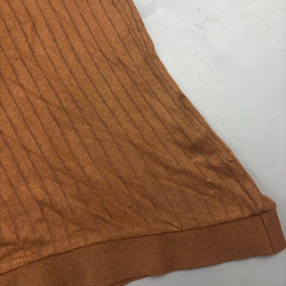 Brown Zara Polo Shirt - Men XL - New - Revaleur