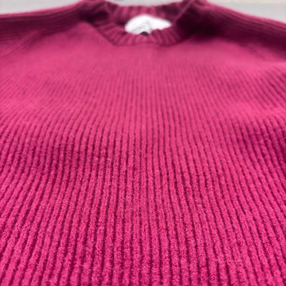 Burgundy Authentic Stone Island Knitted Jumper - S - New, Never Worn - Revaleur