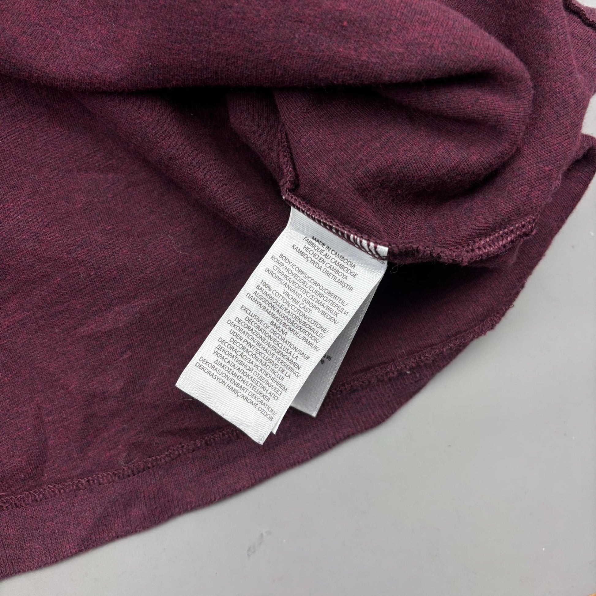 Burgundy Ralph Lauren Half Zip - Men L - Very Good - Revaleur