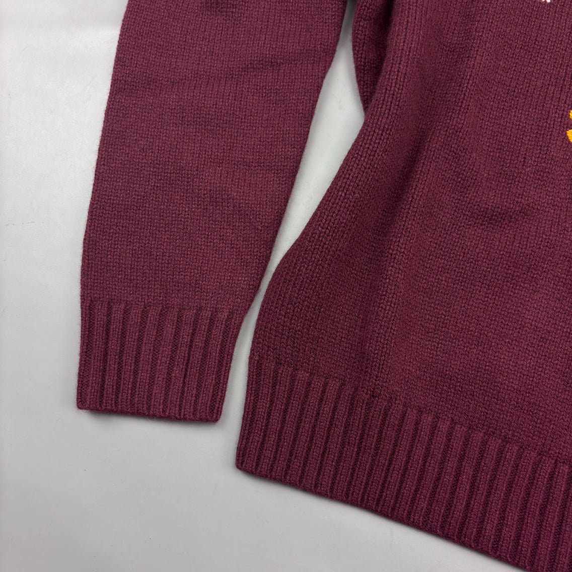 Burgundy Ralph Lauren Knitted Sweater - Women S - New With Tags - Revaleur