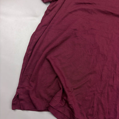 Burgundy Ralph Lauren Polo Shirt - Men XXL - Very Good - Revaleur