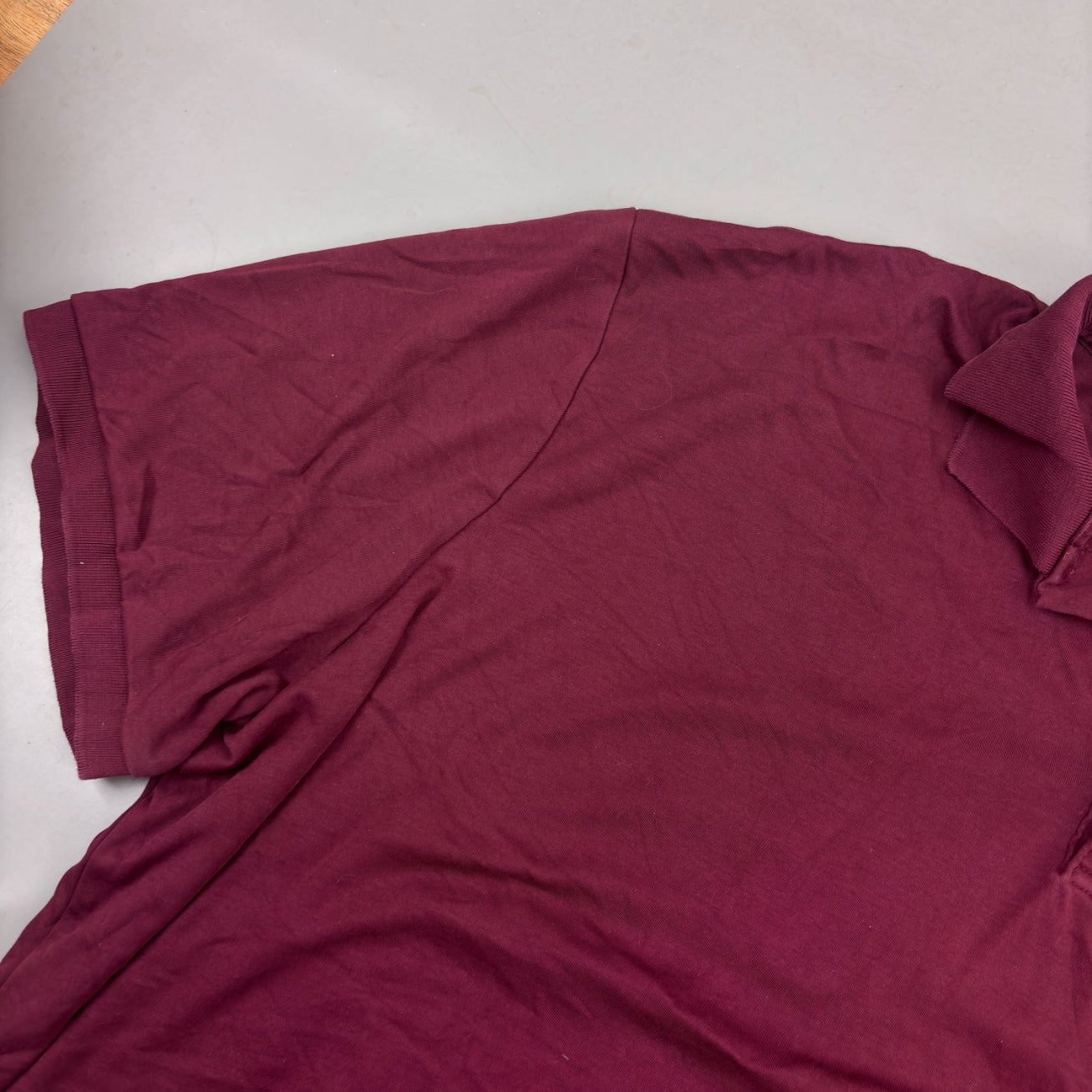 Burgundy Ralph Lauren Polo Shirt - Men XXL - Very Good - Revaleur