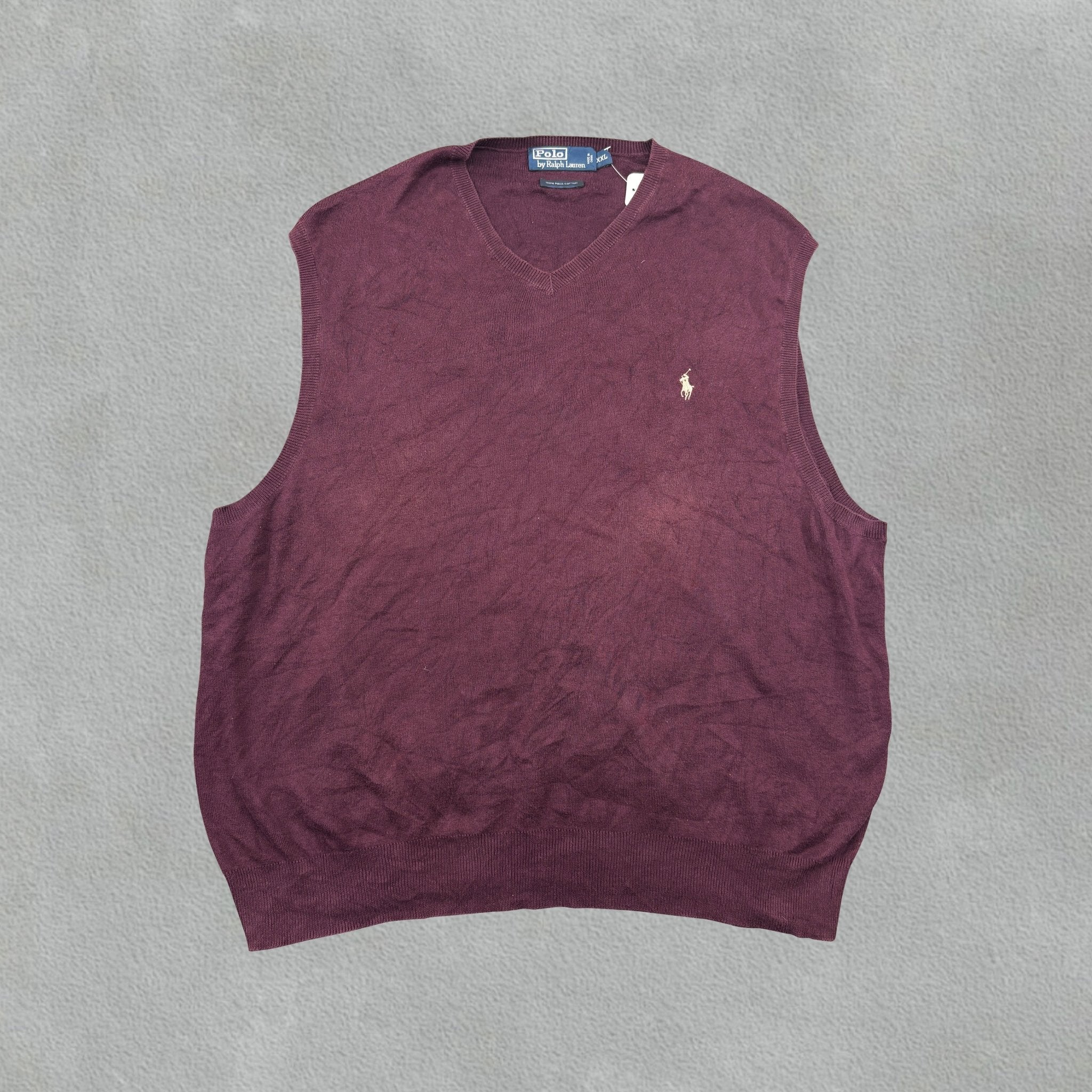 Burgundy Ralph Lauren Spencer - Men XXL - Very Good - Revaleur