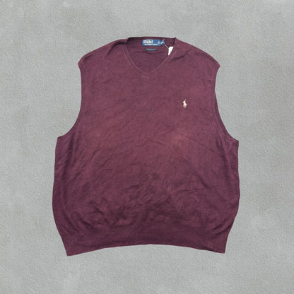 Burgundy Ralph Lauren Spencer - Men XXL - Very Good - Revaleur