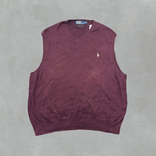 Burgundy Ralph Lauren Spencer - Men XXL - Very Good - Revaleur