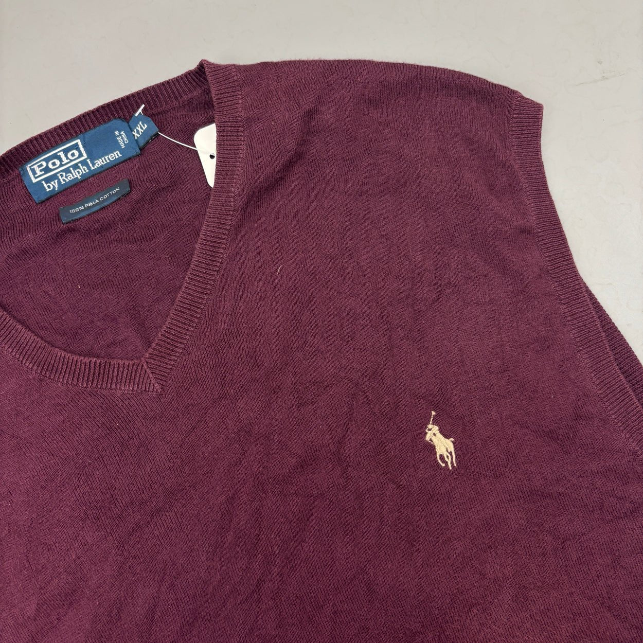 Burgundy Ralph Lauren Spencer - Men XXL - Very Good - Revaleur