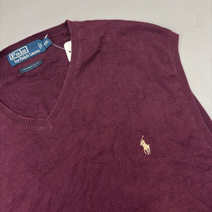 Burgundy Ralph Lauren Spencer - Men XXL - Very Good - Revaleur