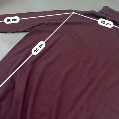 Burgundy Suitsupply Turtleneck - Men M - New With Tags - Revaleur