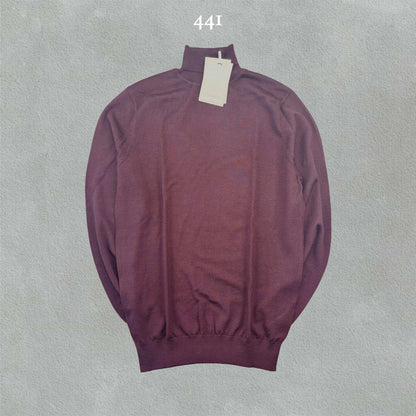 Burgundy Suitsupply Turtleneck - Men S - New With Tags - Revaleur