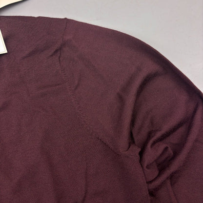 Burgundy Suitsupply Turtleneck - XXL - New With Tags - Revaleur